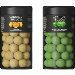 Lakrids by Bülow Black Box Regular Summer Lemon & Sour Strawberry 590g