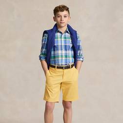 Ralph Lauren Straight Fit Flex Abrasion Twill Short in Corn Yellow