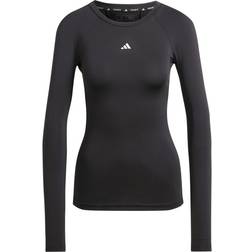 adidas Tech-fit Longsleeve Damen schwarz