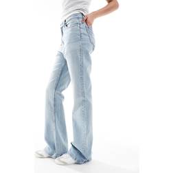 ASOS DESIGN Lyseblå jeans med svaj