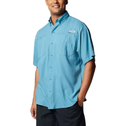 Columbia Men’s PFG Tamiami II Short Sleeve Shirt - Canyon Blue