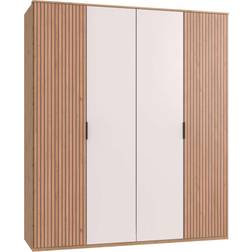 99rooms Tunisia Oak/White Kleiderschrank 180x210cm