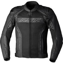 Rst S-1, Leder-/Meshjacke Schwarz/Grau