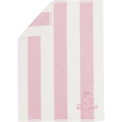 Arabia Moomin Hand 50x70 cm Seashell Pink-White Guest Towel White, Pink (70x50cm)