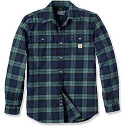 Carhartt Flannel Skjorte - Mørkegrøn