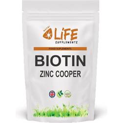 Nutri Life Supplements Biotin Zinc Cooper 40 pcs