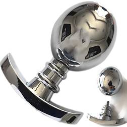 Zngoiwyt SM Smooth Metal Anal Plug