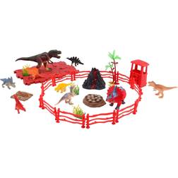 Johntoy Dino Playset in Storage Box