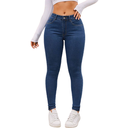 Shein Women's Slim Fit Denim Pants