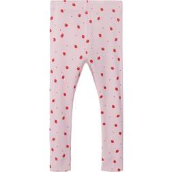 Name It Baby's Printed Leggings - Parfait Pink