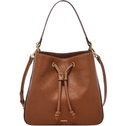 Fossil Tessa Bucket Crossbody - Medium Brown