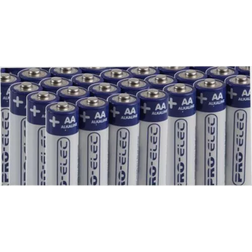 Pro Elec AA HD Alkaline Penlight Batteries 2600maH Compatible 100-pack