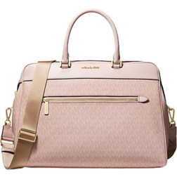 Michael Kors Large Logo Weekender Bag - Dark Powder Blush