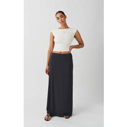 Gina Tricot Low waist maxi skirt