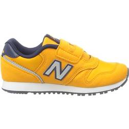 New Balance Kid's 373 Hook & Loop - Marigold/Pigment/Metallic Silver