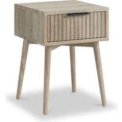 Roseland Furniture Jakob Oak Small Table 38x38cm