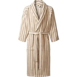 Bongusta Naram Bathrobe - Cream/Ink