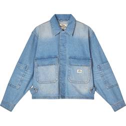 Mads Nørgaard Bles Soleil Denim Jacket - Bright Blue Denim