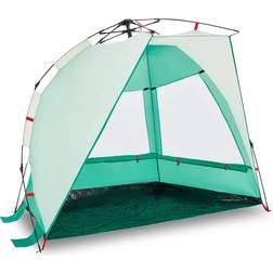 vidaXL Beach Tent 2 People Sea Green Quick Release Waterproof