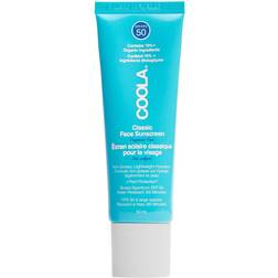 Coola Classic Face Sunscreen Lotion Fragrance Free SPF50