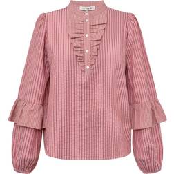 A View Karin Blouse - Rose/Red