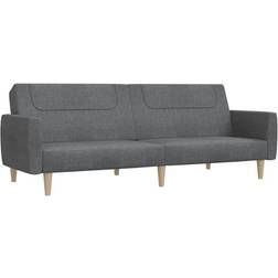 vidaXL 375784 Light Grey Sofa 220cm 2 personers