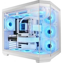 Mars Gaming ATX Semi-Tower PC Chassi MC3TCOREW
