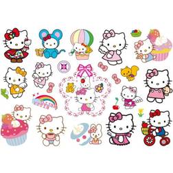 ExpressVaruhuset Hello Kitty Tattoo Multicolor 15-pack