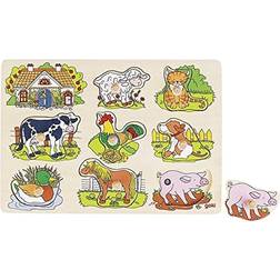 Goki Farm with Animal Voices 8 Pieces