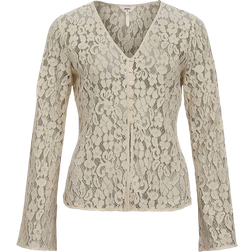 Object Lace Top - Sandshell