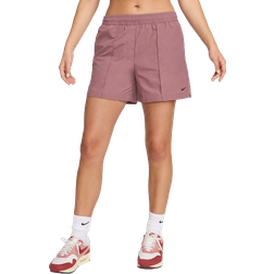 Nike Sportswear Everything Wovens Women's Mid-Rise 5" Shorts - Smokey Mauve/Black