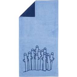 Arabia Moomin Bath Towel Blue (140x70cm)