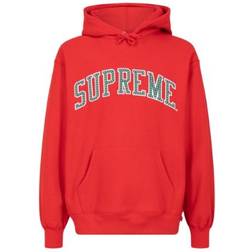 Supreme Stars Arc Hooded Sweatshirt Red