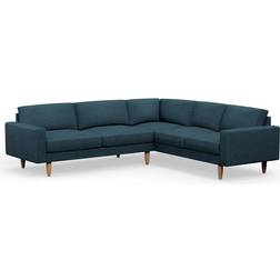 Hutch Rise Block Textured Aegean Weave Sofa 280cm 6 Seater