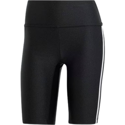 Adidas Women's 3-Stripes 1/2 Leggings - Black