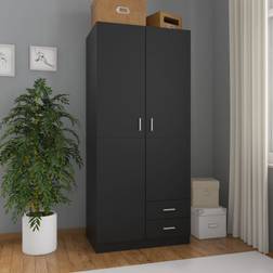 vidaXL De Aglomerado 80 x 52 x 180 cm Armario