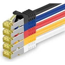 1aTTack 5 X 0.25 M Cat 7 Ethernet Cable