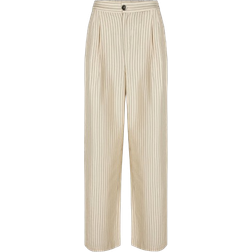 Modström Isabelmd Pants - Summer Sand Pinstripe