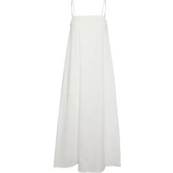 Vero Moda Natali Long Dress - White/Snow White