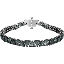 Swarovski Matrix Bracelet - Silver/Black