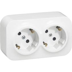Legrand Forix Stikkontakt Dobb. Udv