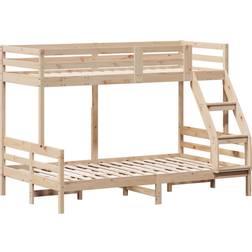 vidaXL 3207185 Våningssäng 125.5x207cm