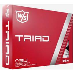 Wilson Staff Triad - Golfbolde med Logo (144-pack)