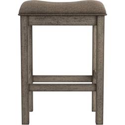 Furniture of America Gorse Chestnut Seating Stool 26" 2pcs