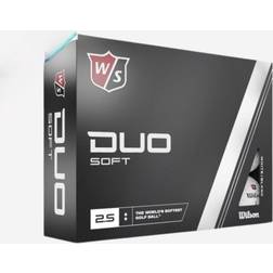 Wilson Staff Duo Soft+ - Golfbolde Med Logo (144-pack)