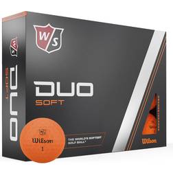 Wilson Staff Duo Soft+ - Golfbolde med Logo (144-pack)