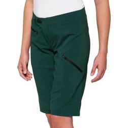 100% Ridecamp Women's Shorts - Forest Green
