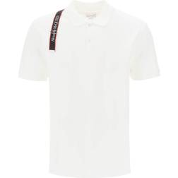 Alexander McQueen Harness Polo Shirt - White