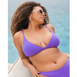 Understatement Triangle Bikini Top Electric Lilac