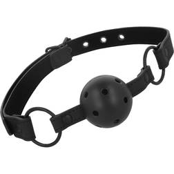 Intense Fetish Vegan Leather Ball Gag